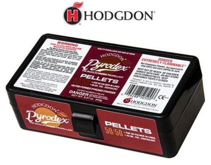 Can you use 50 Cal Pyrodex Pellets?