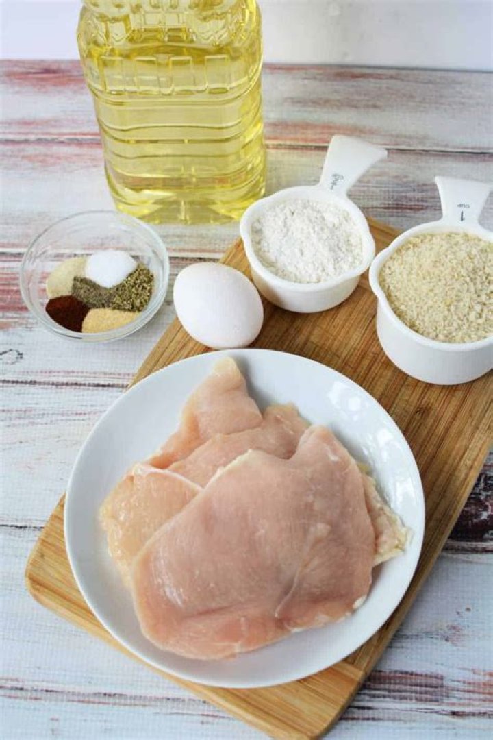 How do you make breading stick to chicken?
