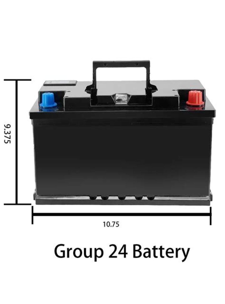 How many amps does a group 24 battery have?