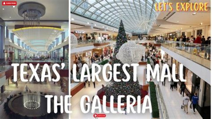 Is Houston Galleria bigger than Dallas Galleria?