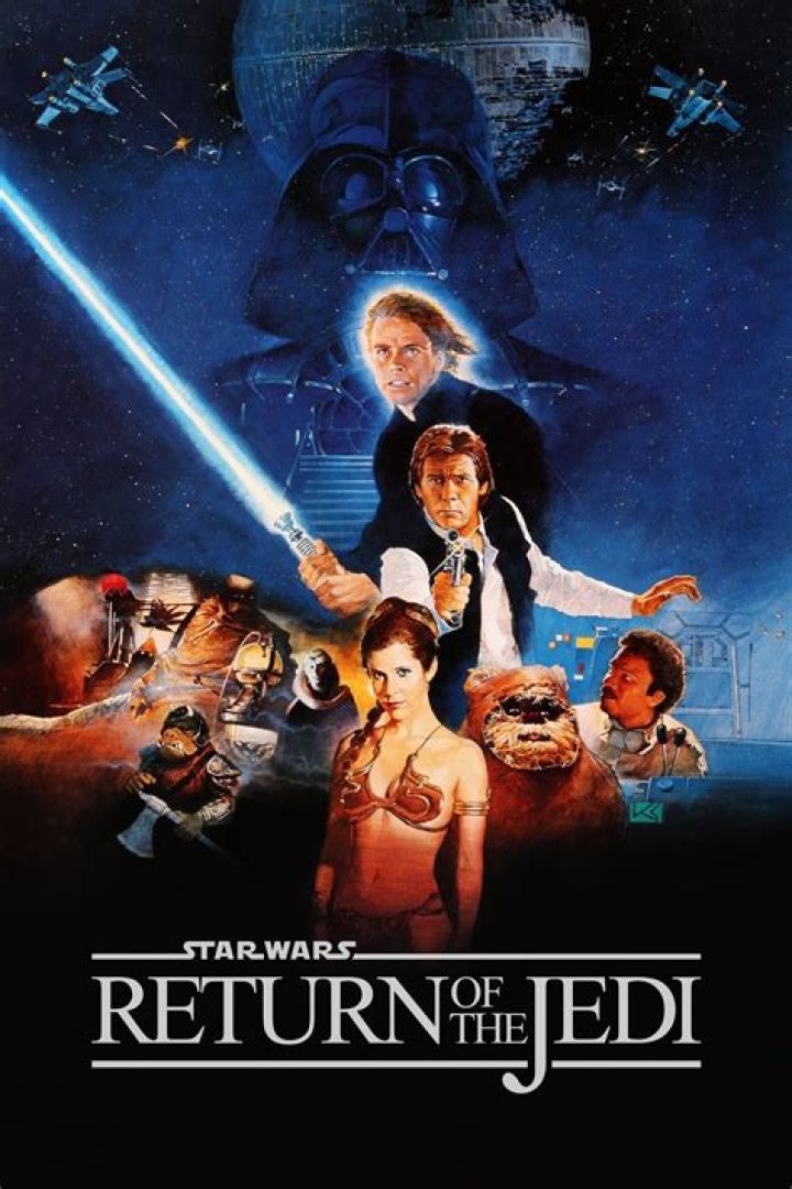 What did Luke do at the end of Return of the Jedi?