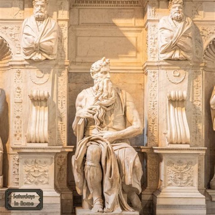 Why did Michelangelo put horns on Moses?