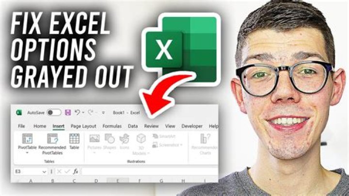 Why would freeze panes be grayed out in Excel?
